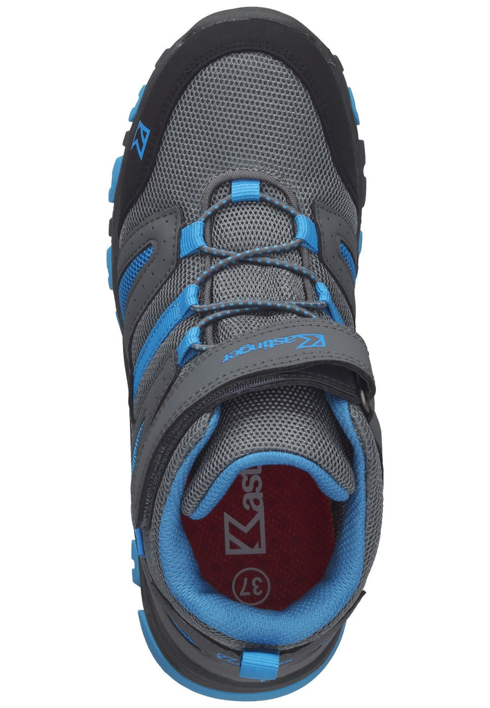 Kastinger Wanderschuhe Lederimitat/Textil Grau/Blau