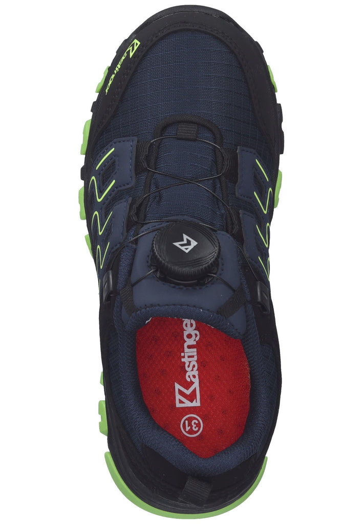 Kastinger Wanderschuhe Lederimitat/Textil Navy/Lime
