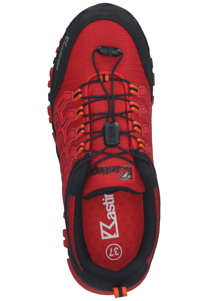 Kastinger Wanderschuhe Lederimitat/Textil Rot/Schwarz