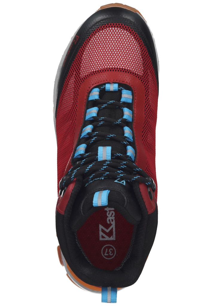 Kastinger Wanderschuhe Lederimitat/Textil Rot/Schwarz