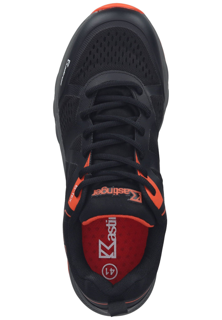 Kastinger Wanderschuhe Lederimitat/Textil Schwarz/Rot