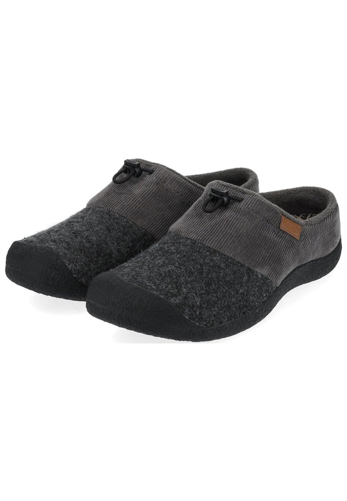 Keen Hausschuhe Textil Grau Warmfutter
