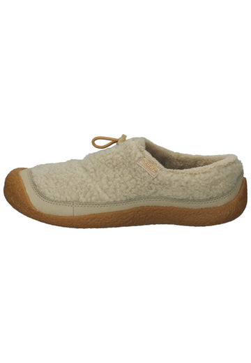 Pantoletten Keen Hausschuhe Textil Braun