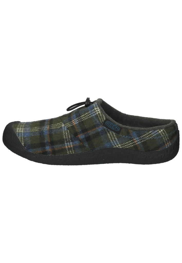 Pantoletten Keen Hausschuhe Textil Grün