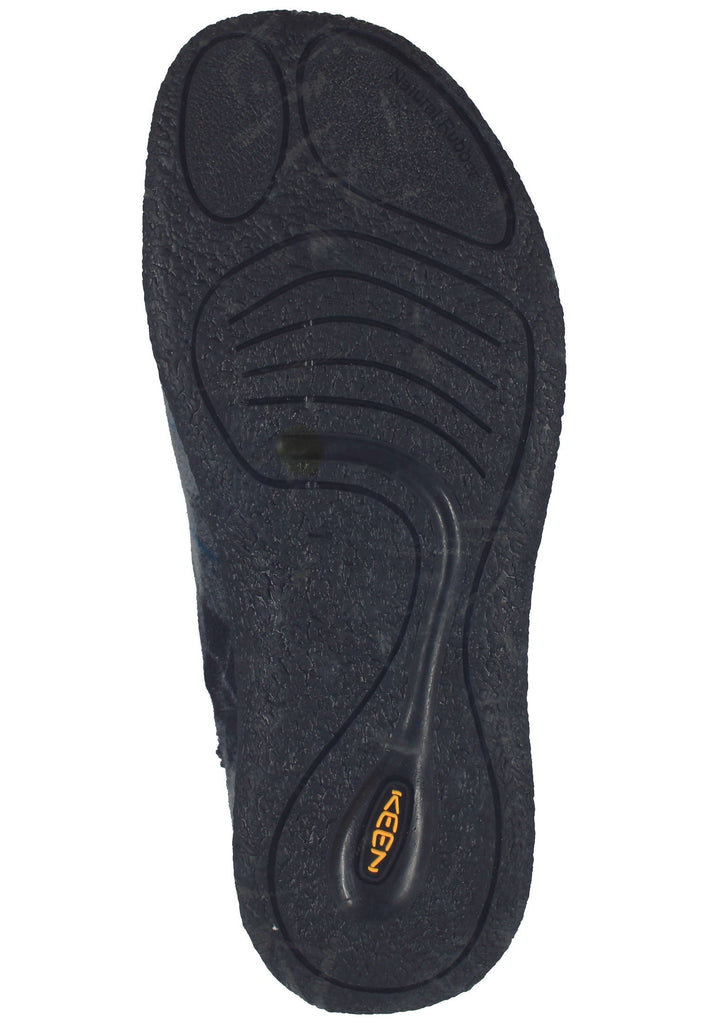 Pantoletten Keen Hausschuhe Textil Schwarz