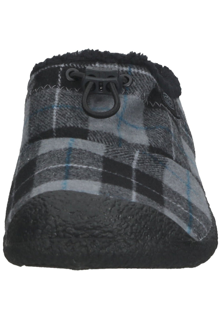 Pantoletten Keen Hausschuhe Textil Schwarz