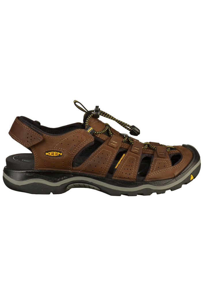 Keen Sandalen Leder Braun/Schwarz