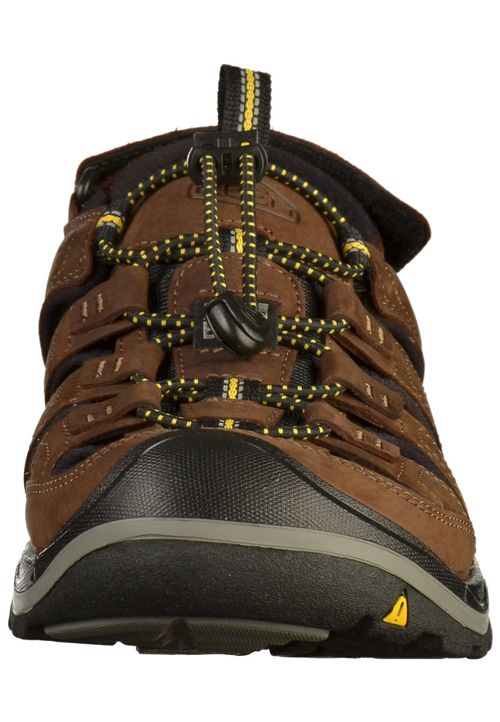 Keen Sandalen Leder Braun/Schwarz