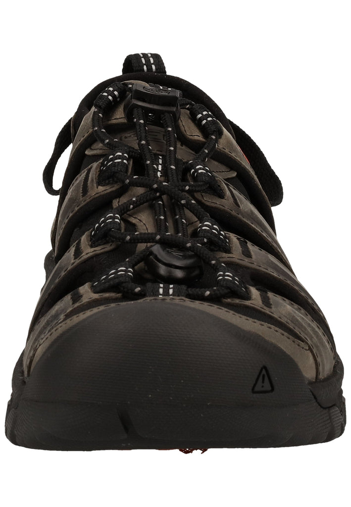Keen Sandalen Leder/Textil Grau/Schwarz