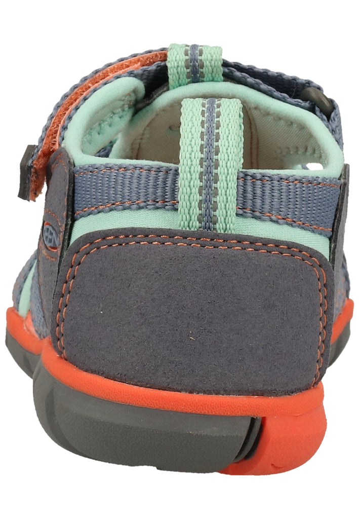 Keen Sandalen Lederimitat/Textil Grau/Grün