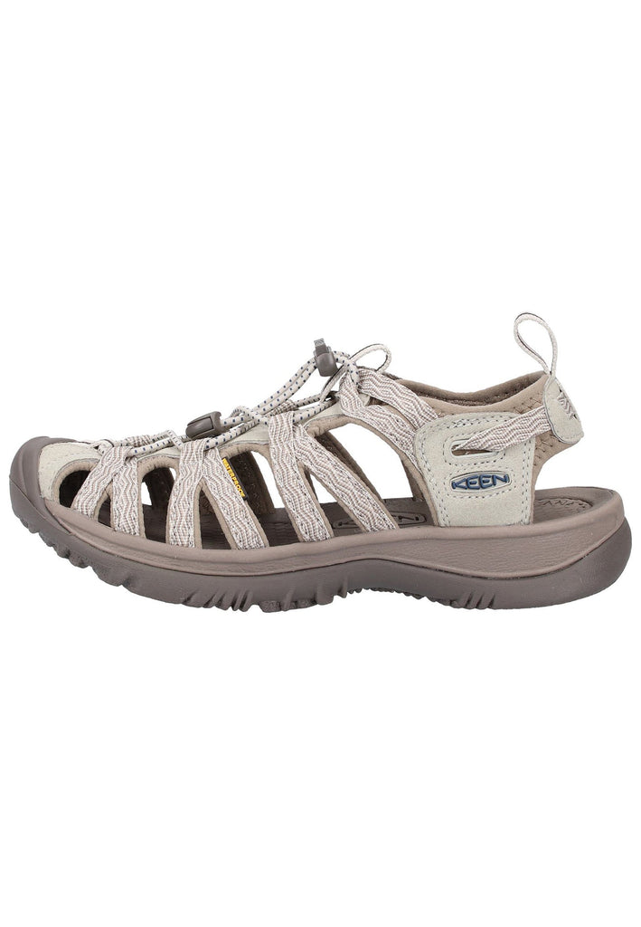 Keen Sandalen Lederimitat/Textil Hellgrau