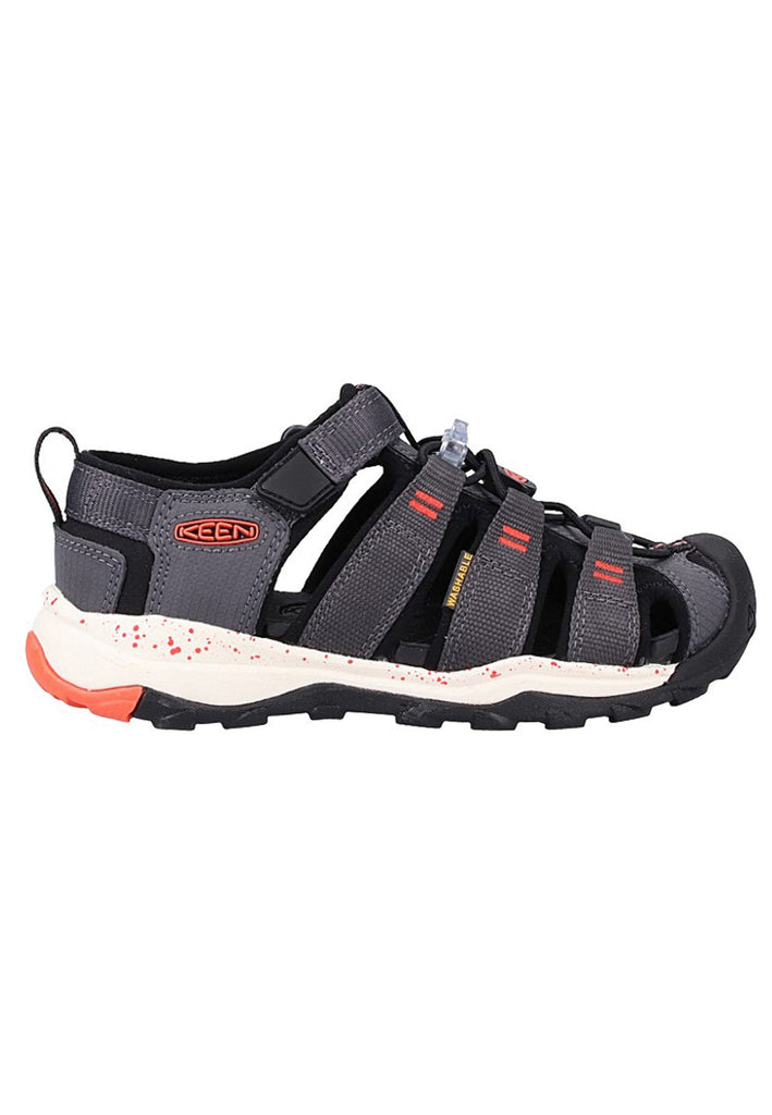 Keen Sandalen Synthetik/Textil Grau/Orange