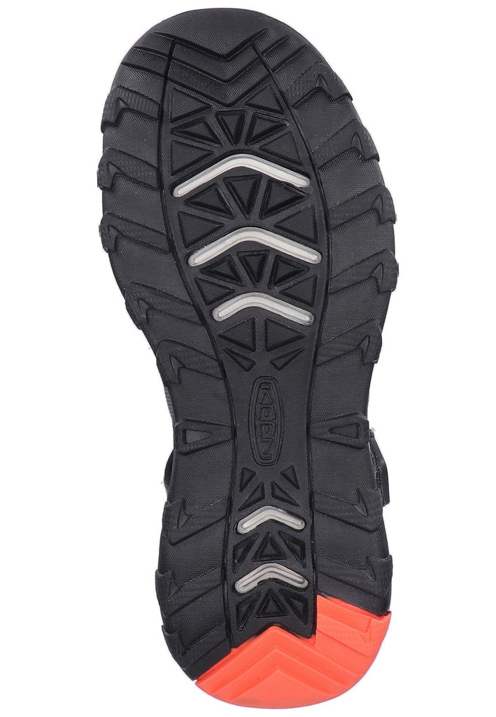 Keen Sandalen Synthetik/Textil Grau/Orange