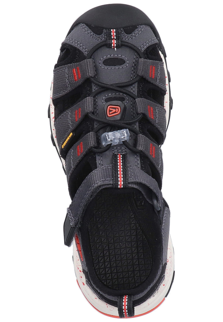 Keen Sandalen Synthetik/Textil Grau/Orange