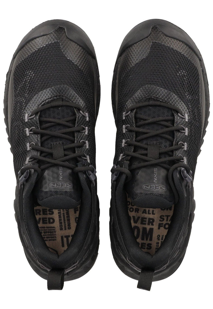 Keen Sneaker Leder/Textil Schwarz/Grau