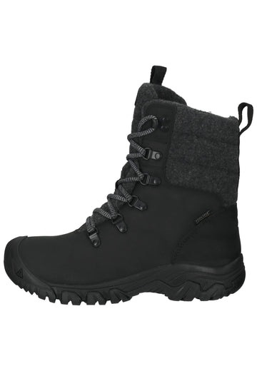 Sport- und Wanderschuhe Keen Wanderschuhe Lederimitat/Textil Schwarz Warmfutter