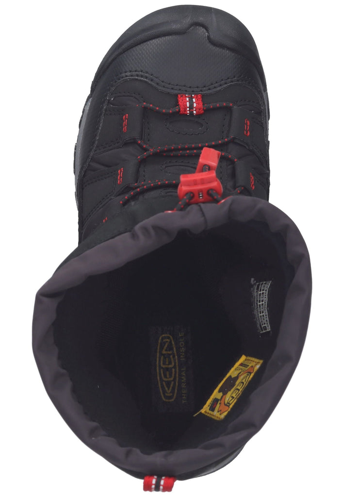 Stiefel Keen Stiefel Leder/Textil Schwarz/Rot