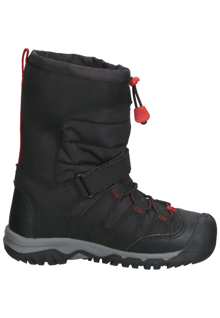 Stiefel Keen Stiefel Leder/Textil Schwarz/Rot