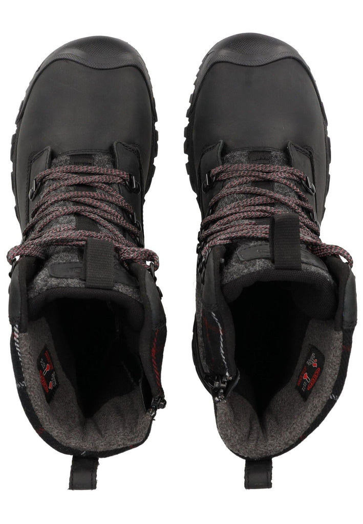 Keen Stiefelette Leder/Textil Schwarz