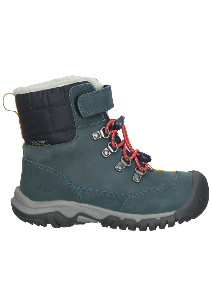Keen Stiefelette Leder Türkis Warmfutter