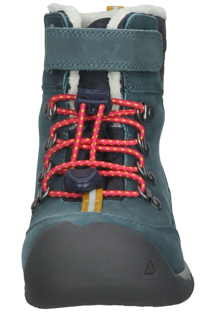 Keen Stiefelette Leder Türkis Warmfutter