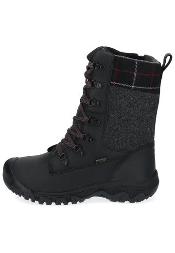 Stiefeletten Keen Stiefelette Leder/Textil Schwarz