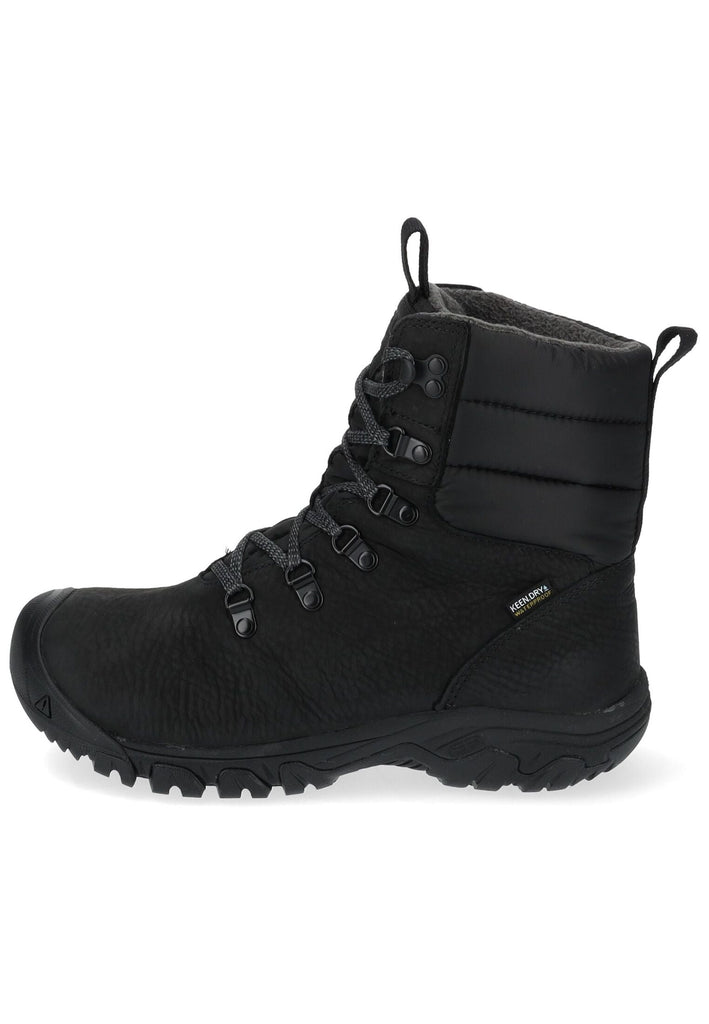 Stiefeletten Keen Stiefelette Leder/Textil Schwarz