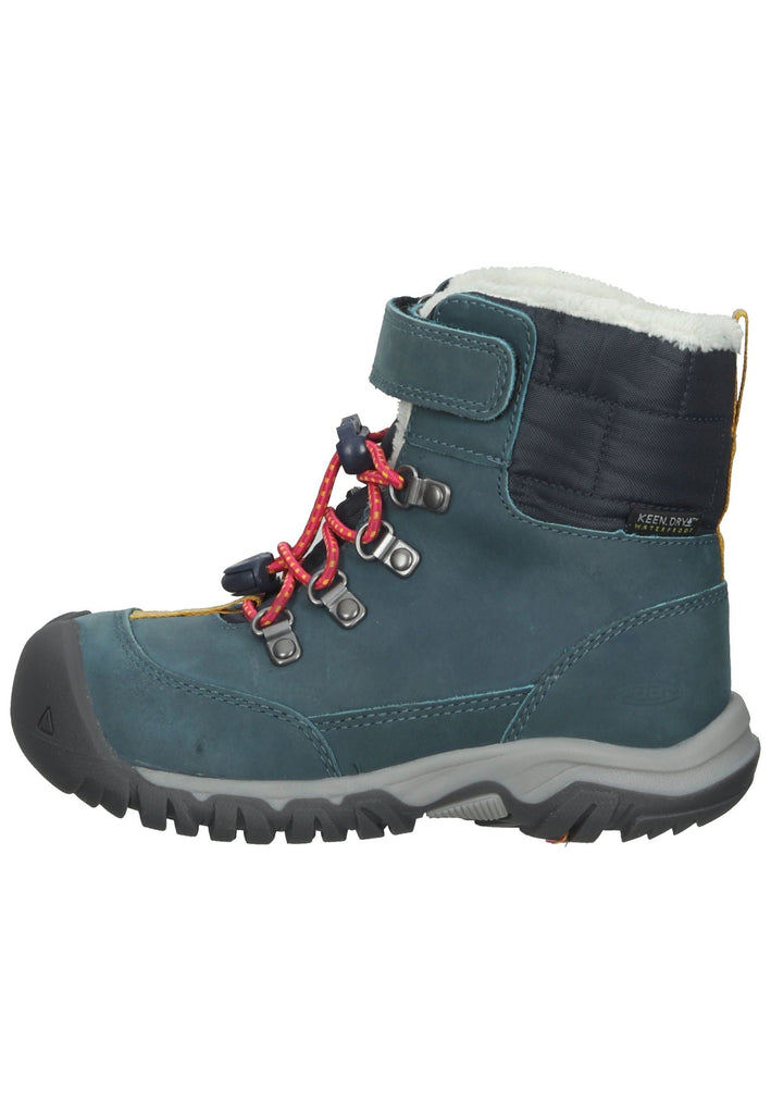Stiefeletten Keen Stiefelette Leder Türkis Warmfutter