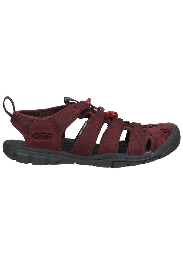 Keen Wanderschuhe Leder/Textil Bordeaux