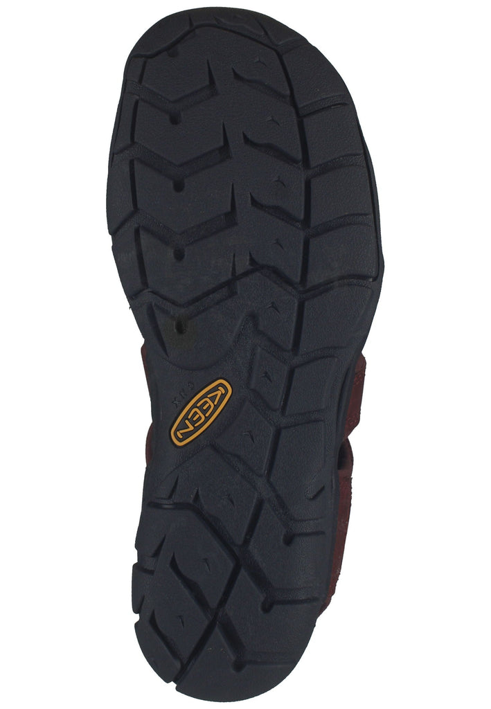 Keen Wanderschuhe Leder/Textil Bordeaux