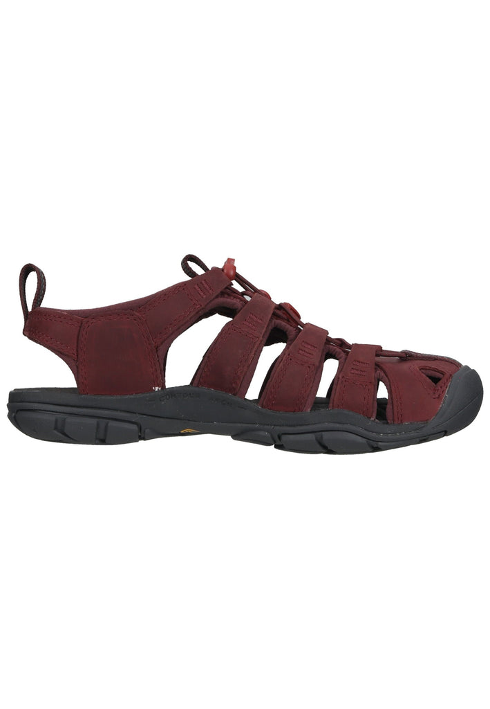 Keen Wanderschuhe Leder/Textil Bordeaux