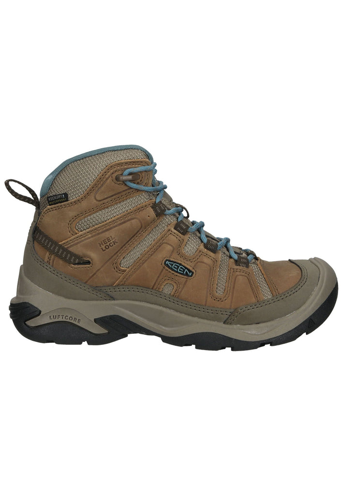Keen Wanderschuhe Leder/Textil Braun