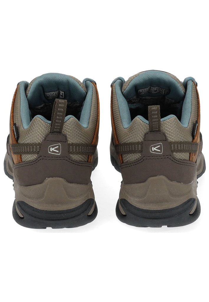 Keen Wanderschuhe Leder/Textil Braun/Blau