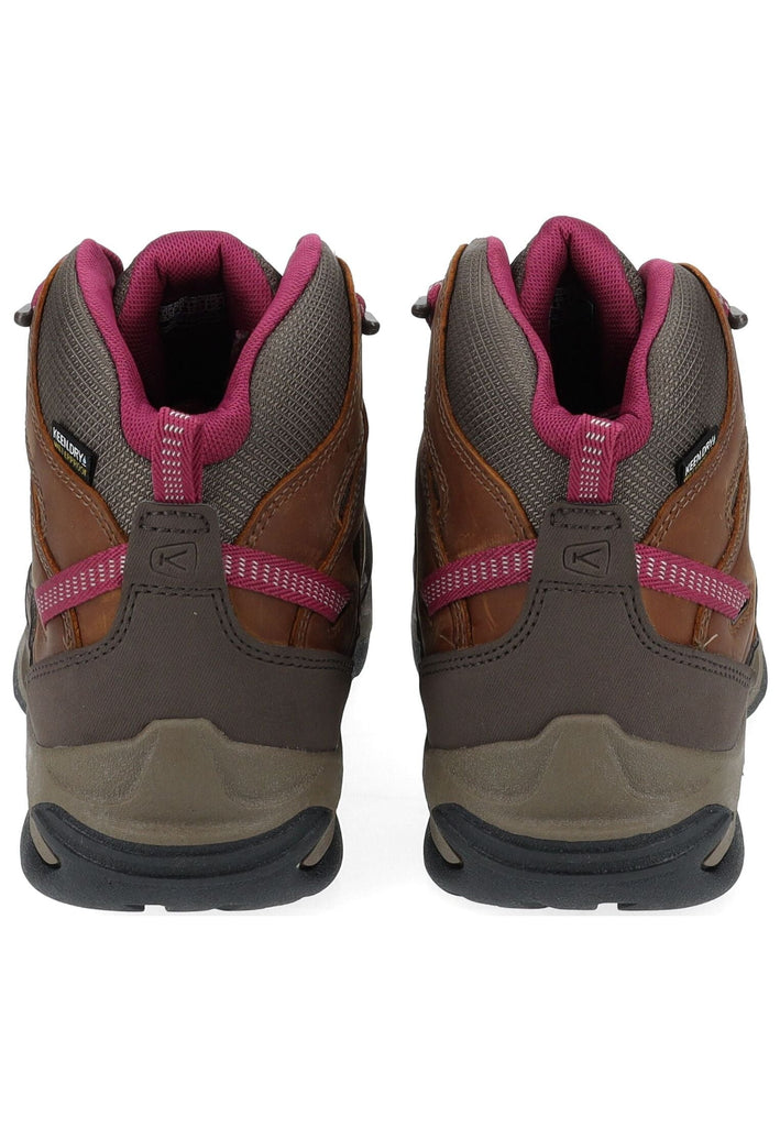 Keen Wanderschuhe Leder/Textil Braun/Lila