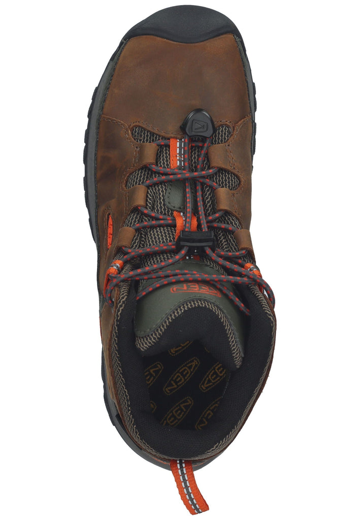 Keen Wanderschuhe Leder/Textil Dunkelbraun