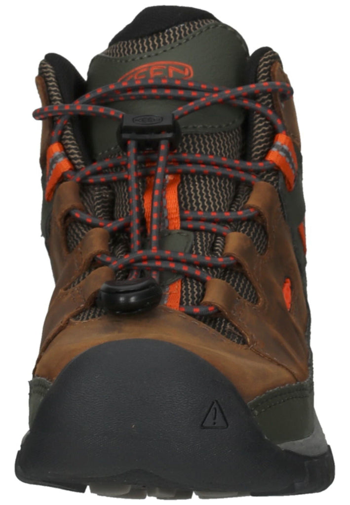 Keen Wanderschuhe Leder/Textil Dunkelbraun