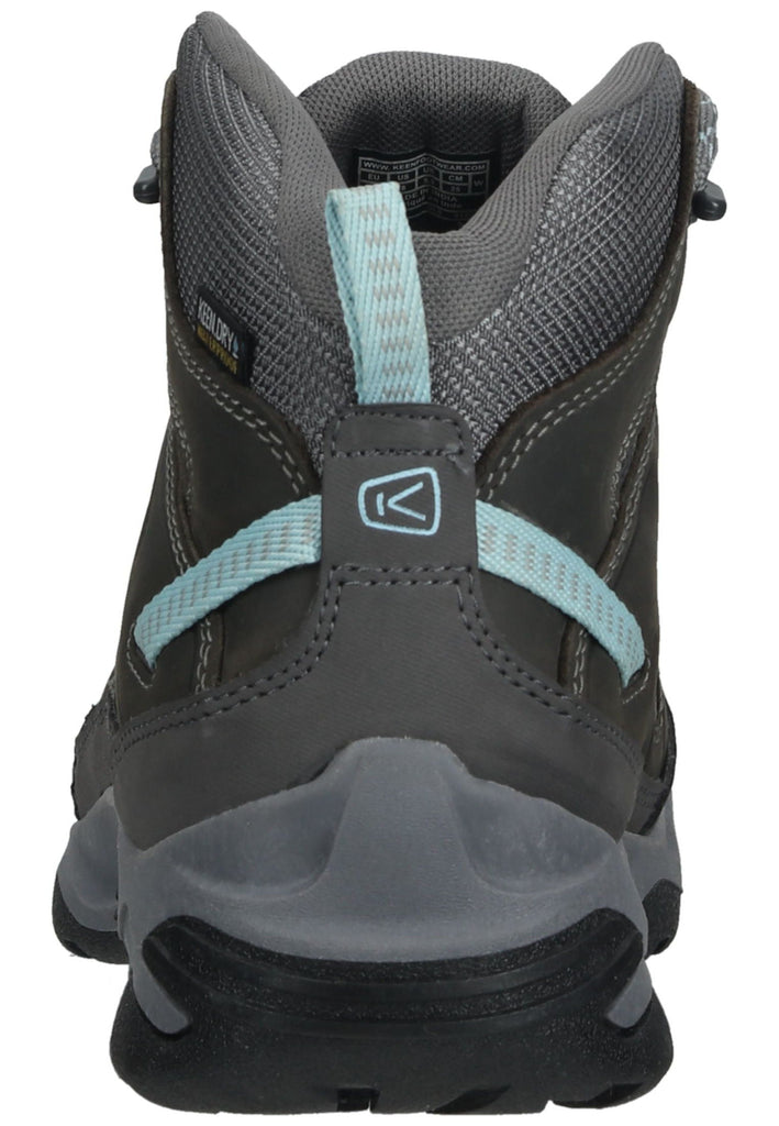 Keen Wanderschuhe Leder/Textil Grau/Blau