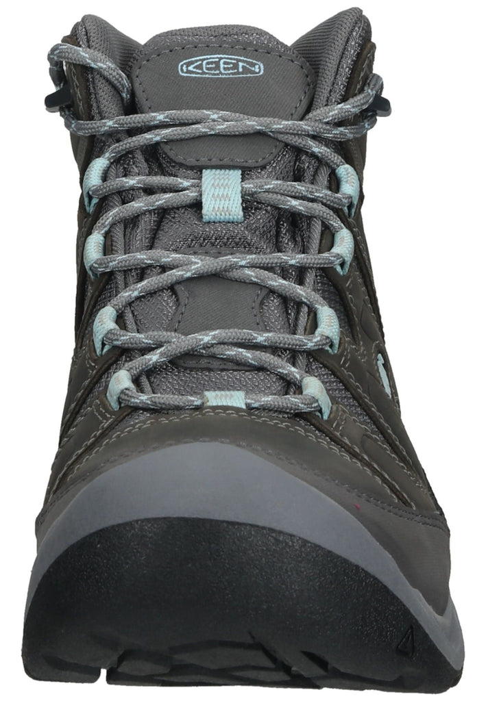 Keen Wanderschuhe Leder/Textil Grau/Blau