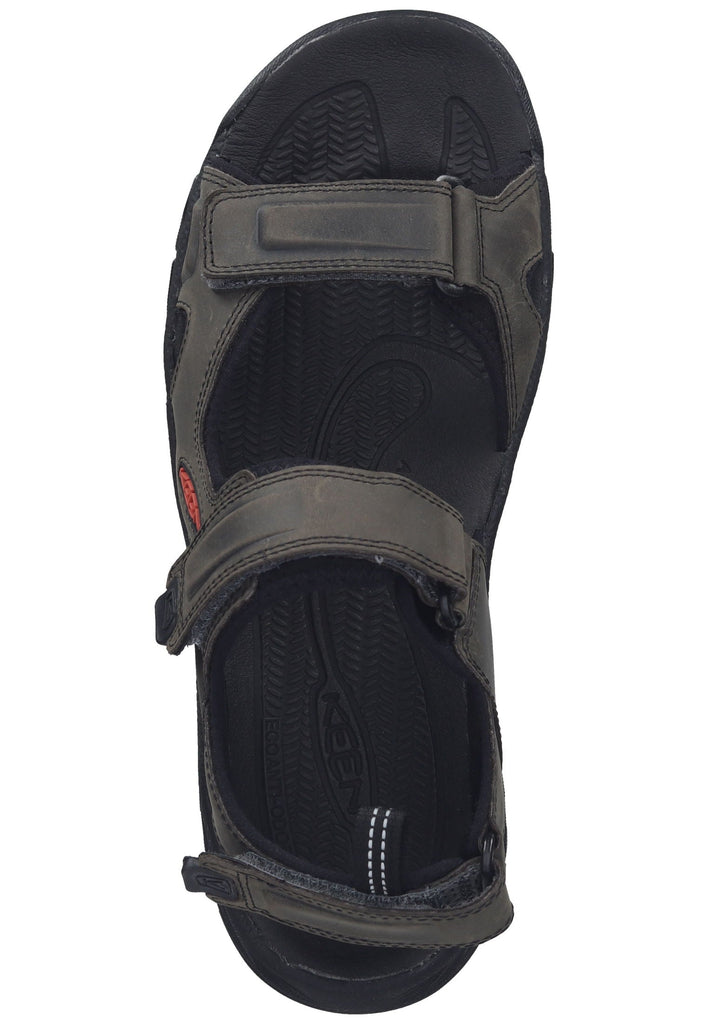 Keen Wanderschuhe Leder/Textil Grau/Schwarz