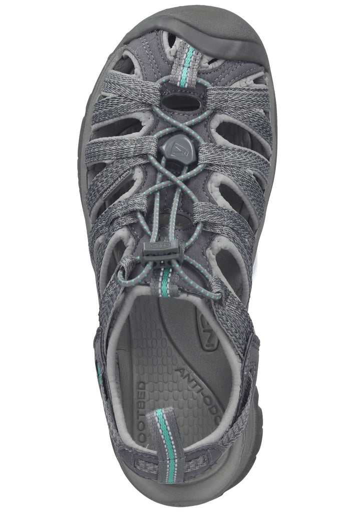 Keen Wanderschuhe Leder/Textil Mittelgrau