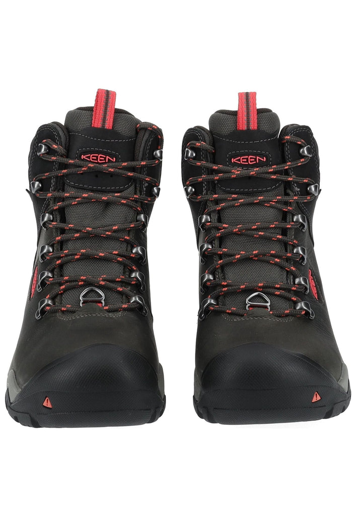 Keen Wanderschuhe Leder/Textil Schwarz