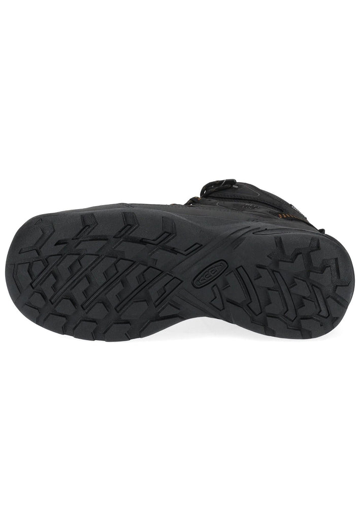 Keen Wanderschuhe Leder/Textil Schwarz