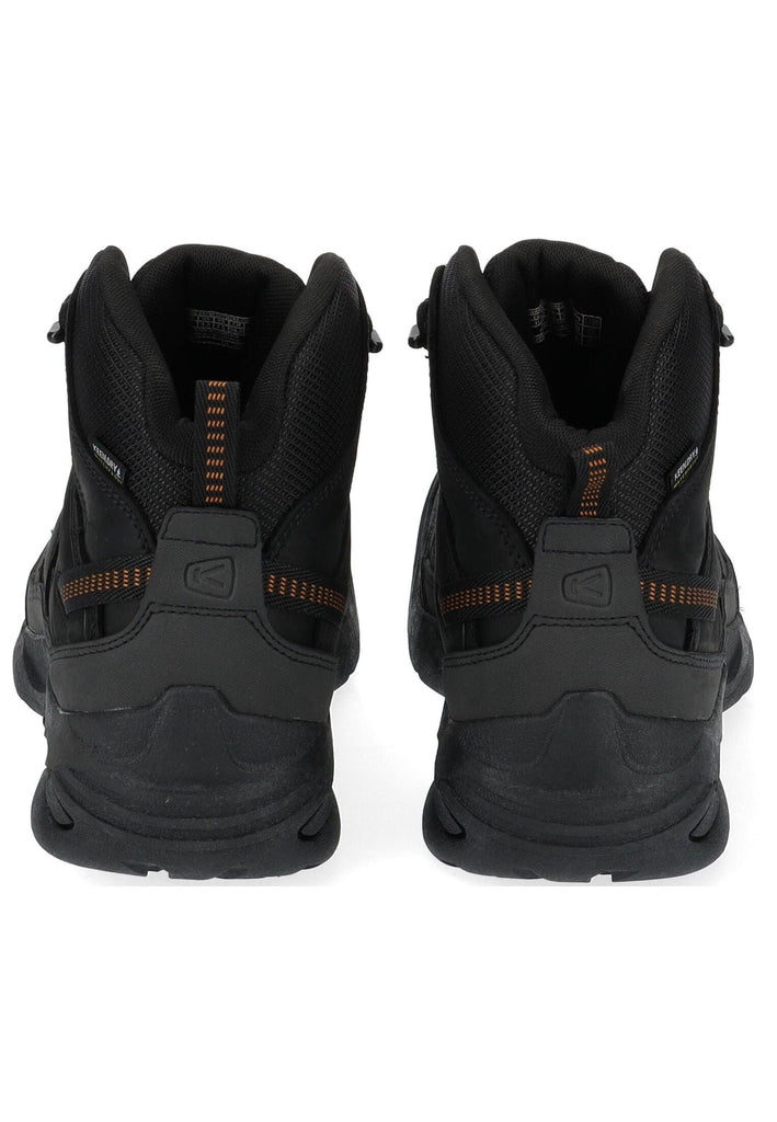 Keen Wanderschuhe Leder/Textil Schwarz