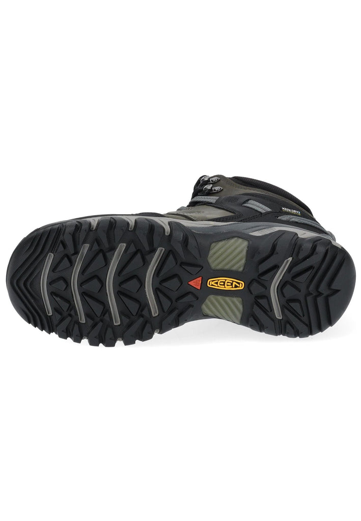 Keen Wanderschuhe Leder/Textil Schwarz