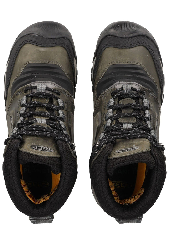 Keen Wanderschuhe Leder/Textil Schwarz