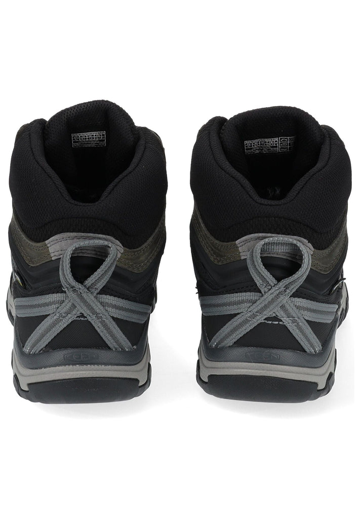 Keen Wanderschuhe Leder/Textil Schwarz