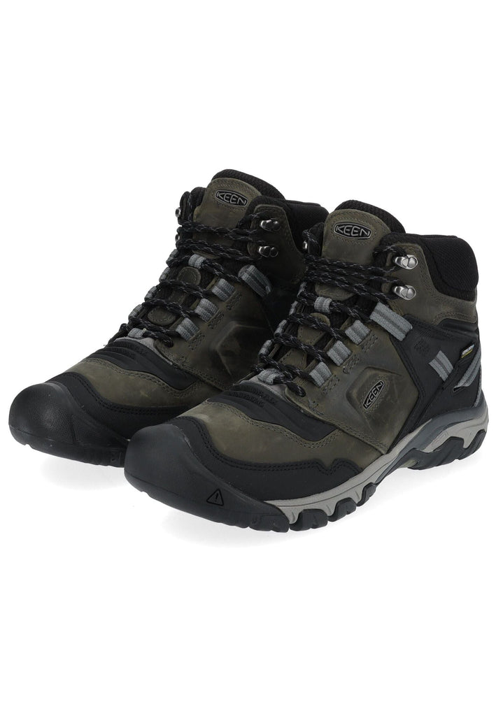 Keen Wanderschuhe Leder/Textil Schwarz