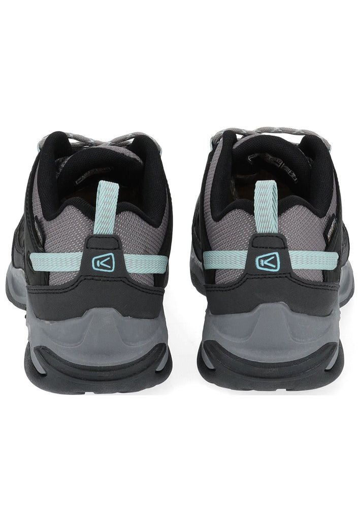 Keen Wanderschuhe Leder/Textil Schwarz/Blau