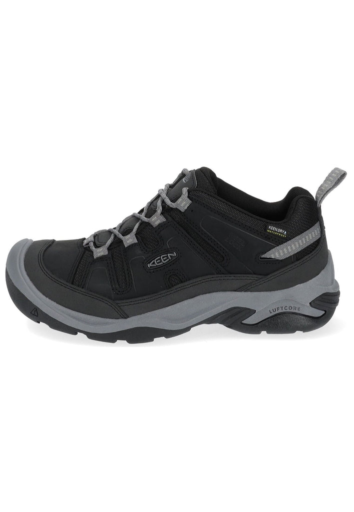 Keen Wanderschuhe Leder/Textil Schwarz/Grau