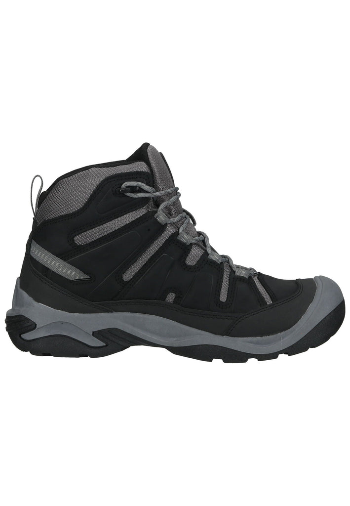 Keen Wanderschuhe Leder/Textil Schwarz/Grau